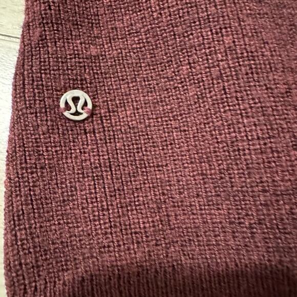 Lululemon Time To Thrive Merino Wool Jacket Dark Adobe Size 4 Warm & Cozy - Picture 7 of 7